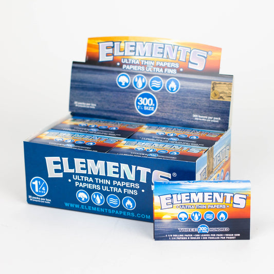 Elements Ultra Thin Rice Rolling Papers 300 x 1 1/4 Size Papers_0
