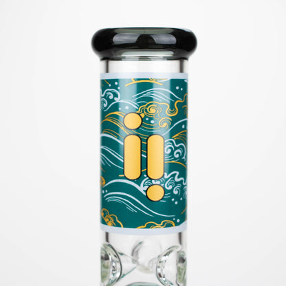 Infyniti | Untamed 14" 7 mm classic beaker water bong - Koi Fish [GP2021]_6