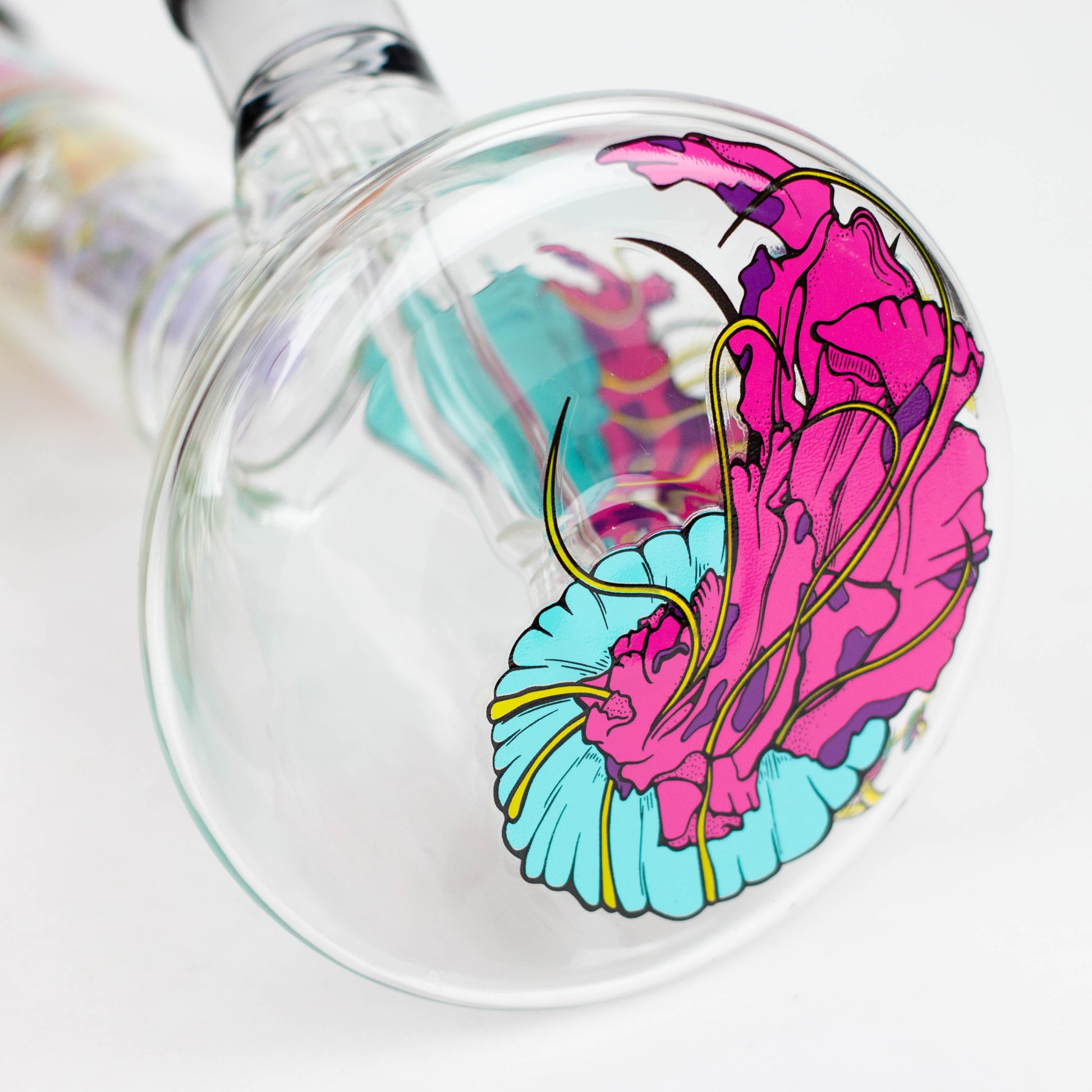 Infyniti | Untamed 14" 7 mm classic beaker water bong - Jellyfish [GP2016]_1