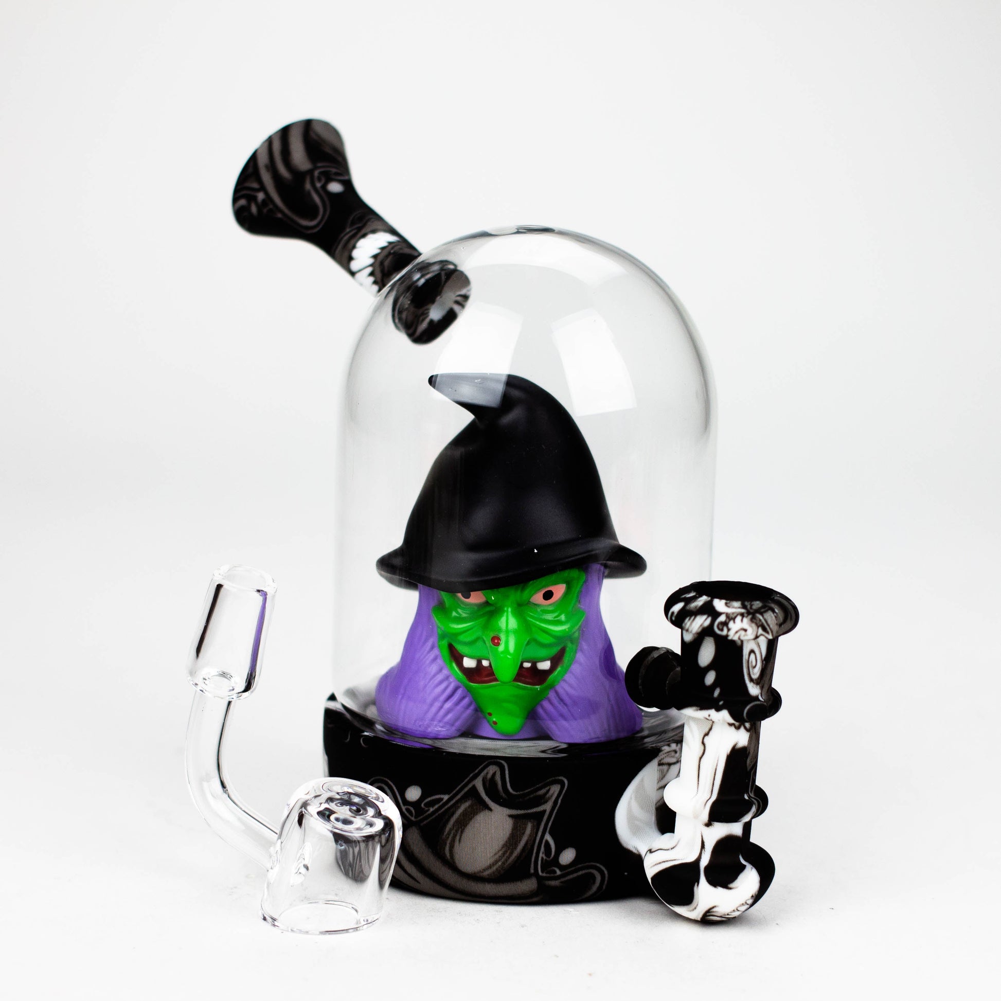 6'' Waterwheel water pipe-Witch [H194G]_4