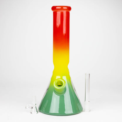 12.5" Soft glass 7mm beaker water bong [M12005]_10