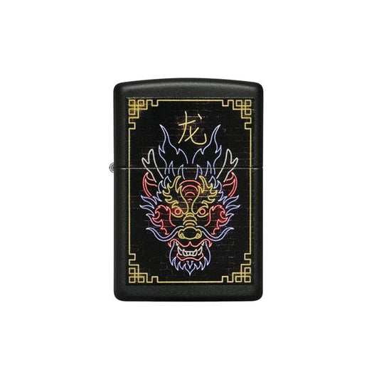 Zippo 49396 Neon Dragon Design