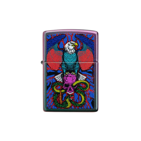 Zippo 49600 Eagle, Snake, Skull Design