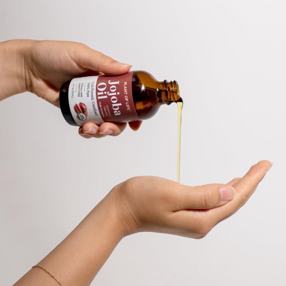 Plant of Life | Organic Jojoba Oil for strenthening Hair & Skin (120ml)_6