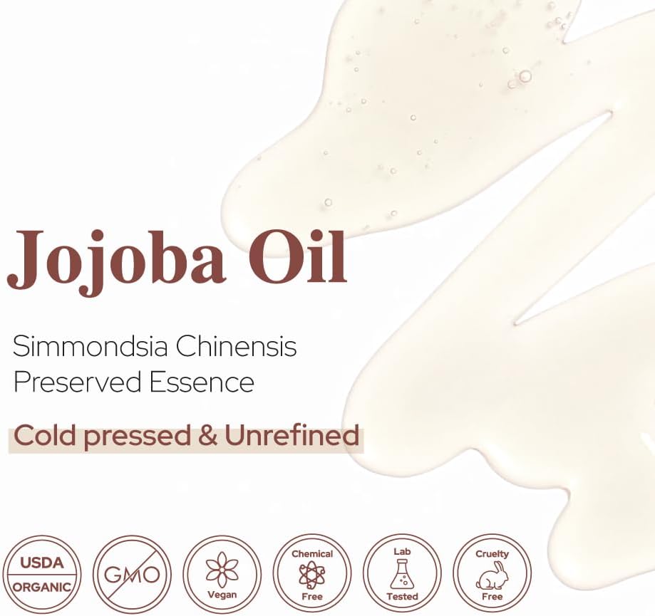 Plant of Life | Organic Jojoba Oil for strenthening Hair & Skin (120ml)_1