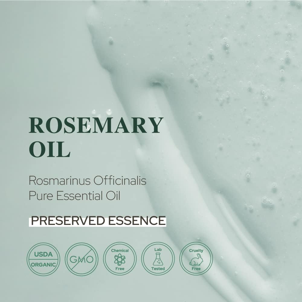 Plant of Life | Rosemary Essential Oil for Aromatherapy Hair, Skin, & Nails (2 oz / 60mL)_1