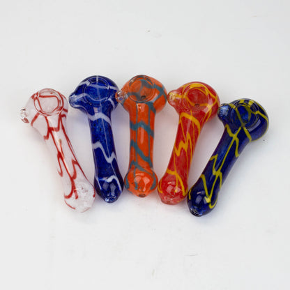 5" soft glass hand pipe [8983]_0