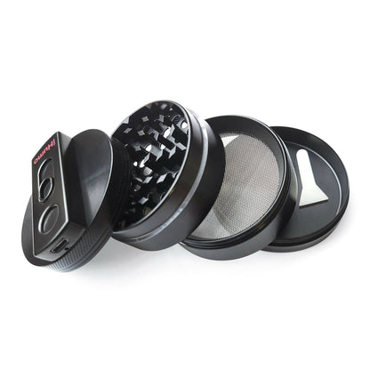 Innovative 2 in 1 Grinder & USB Lighter, 4 Parts (60mm)_2