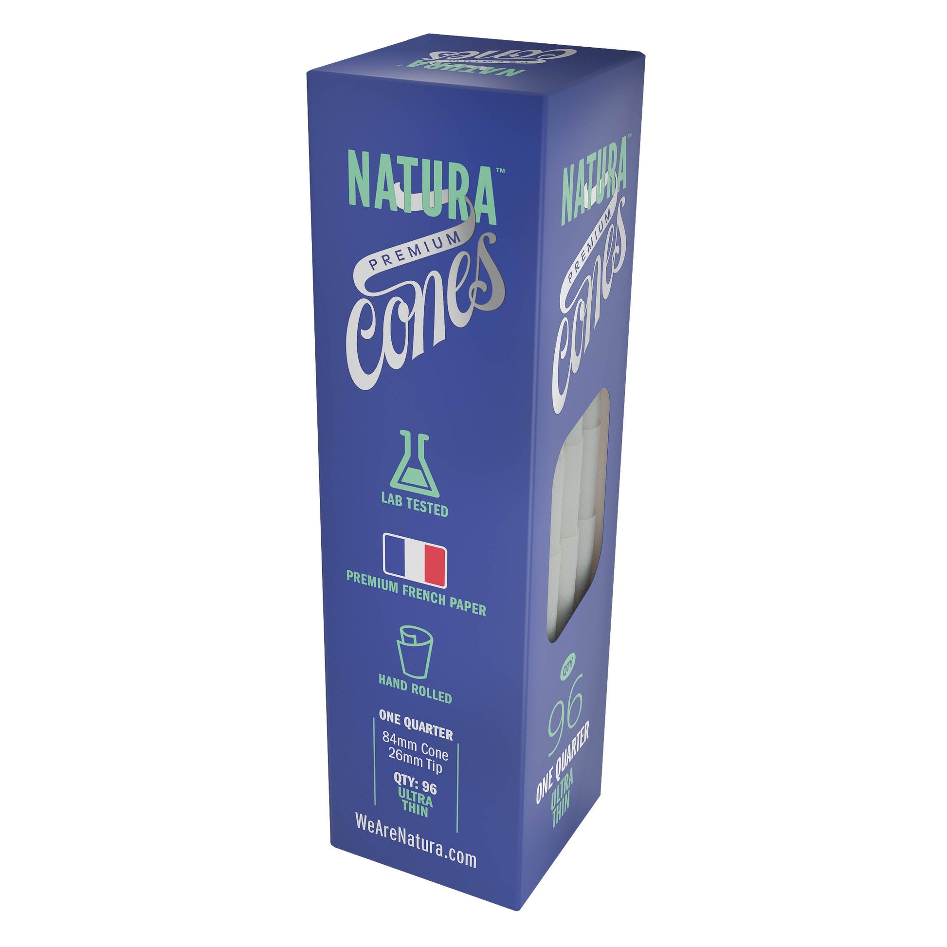 Natura –  White Ultra Thin Pre-Rolled Paper Mini Tower_5
