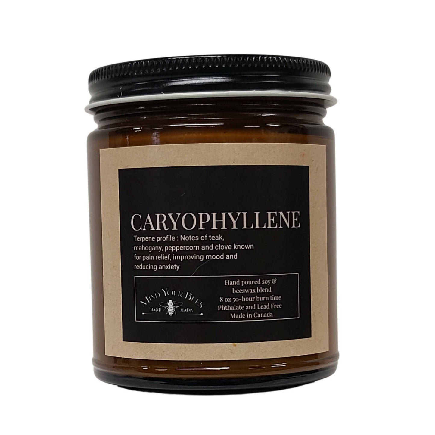 Mind Your Bees - Caryophyllene Terpene Inspired Luxury Candle_8