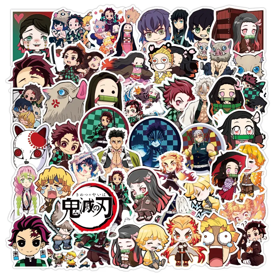 50pcs Assorted Anime Design Stickers_4