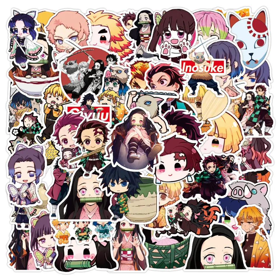 50pcs Assorted Anime Design Stickers_7