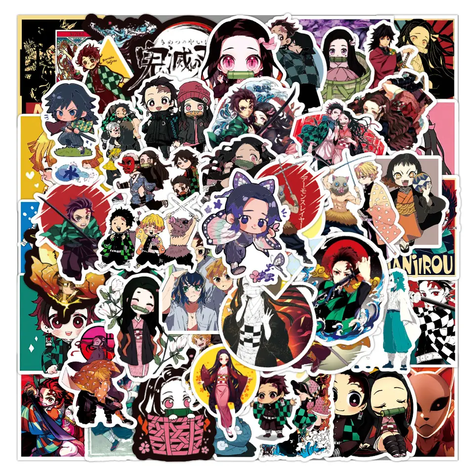 50pcs Assorted Anime Design Stickers_6