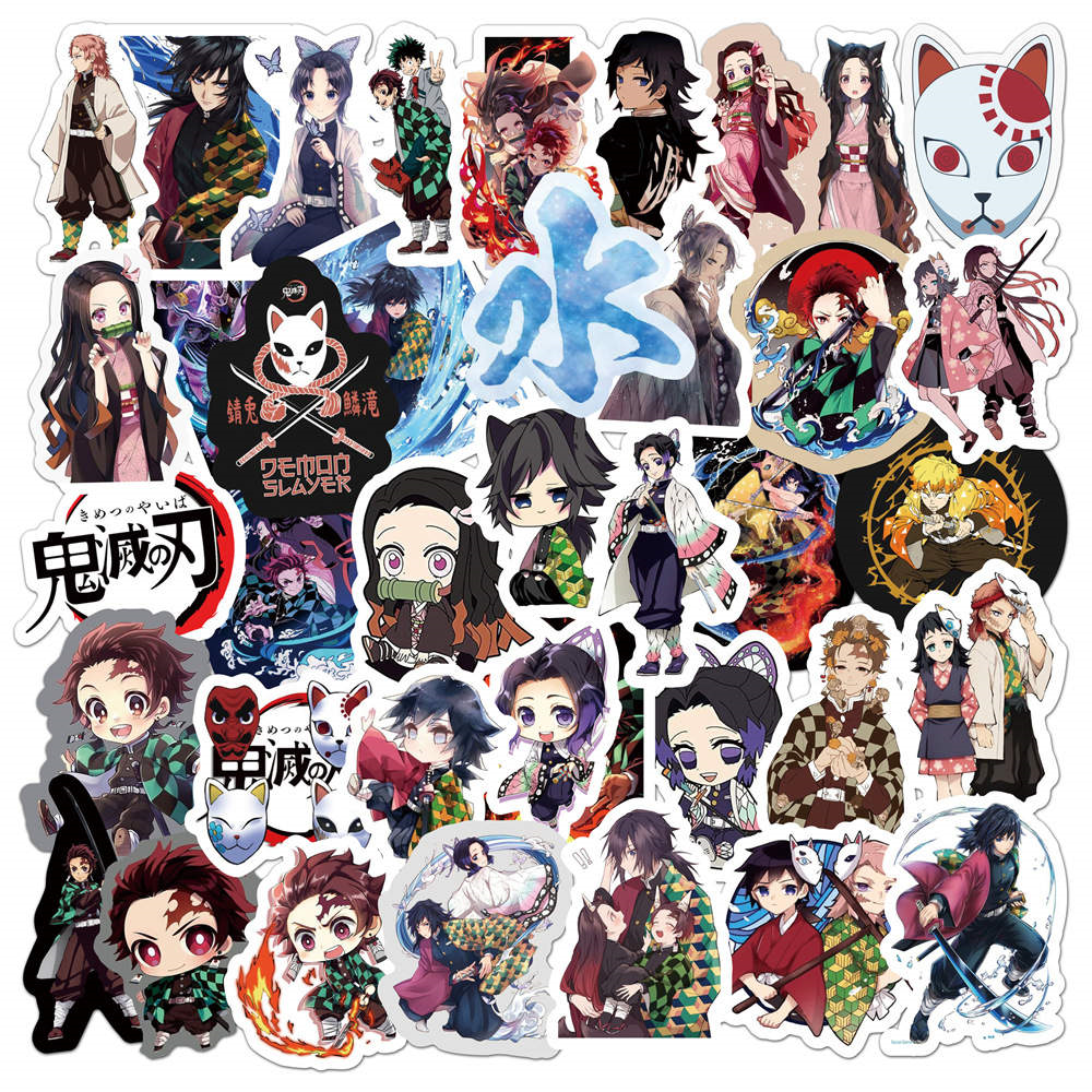 50pcs Assorted Anime Design Stickers_5