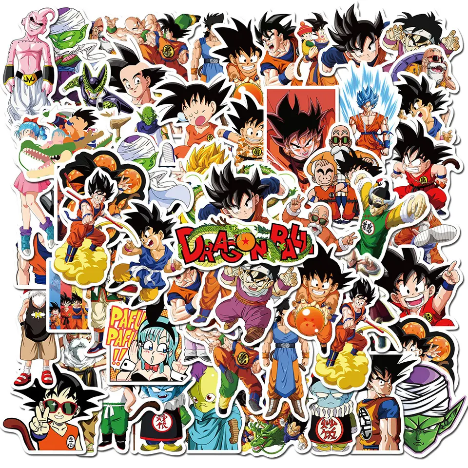 50pcs Assorted Anime Design Stickers_1