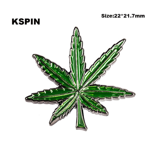 Green Leaf Pin