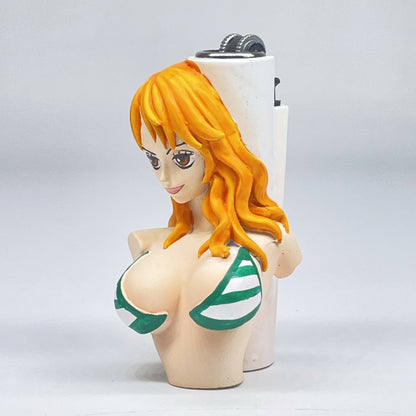 ONE PIECE Nami Character 3D Lighter Case for Mini Clipper lighter_3