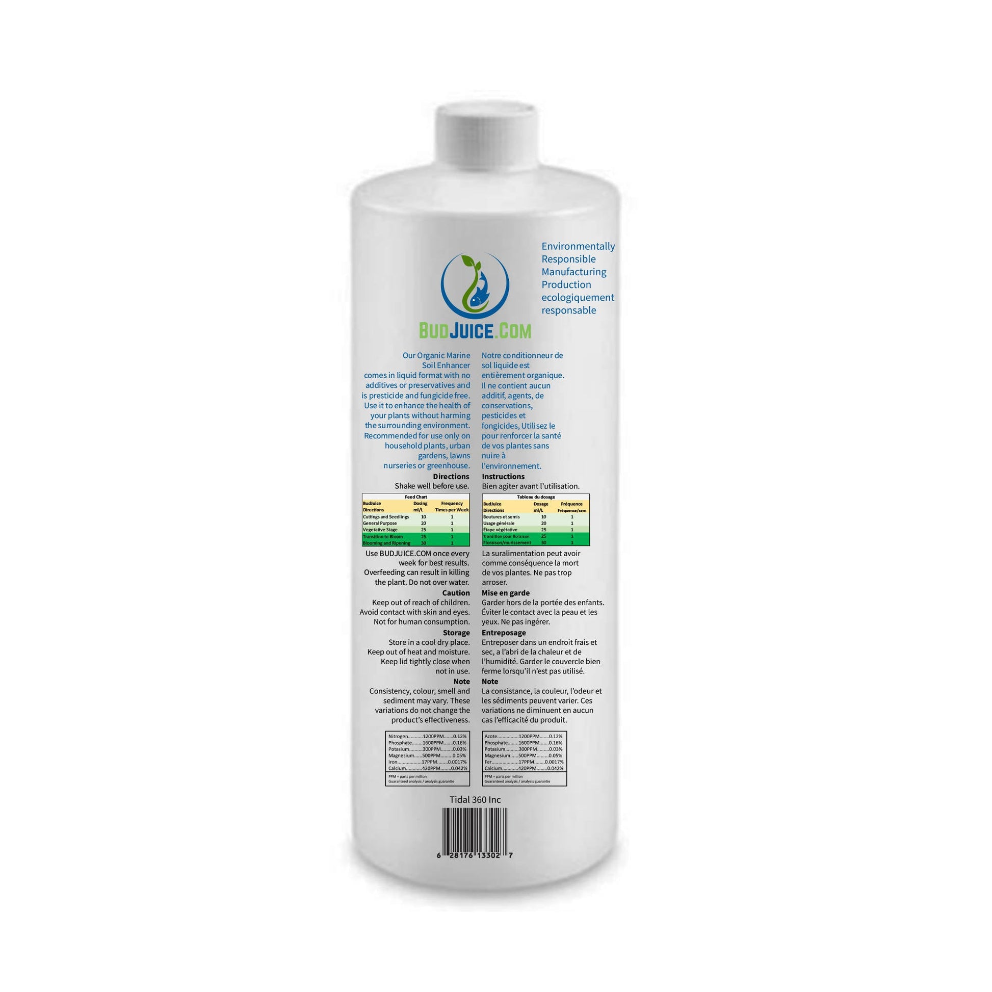 BudJuice - Micro 100% Advanced Liquid Organic Fertilizer & Nutrients_1