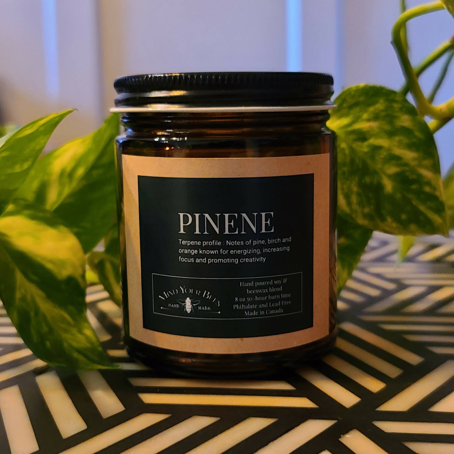 Mind Your Bees - Caryophyllene Terpene Inspired Luxury Candle_2