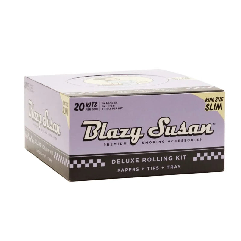 Blazy Susan | Purple King Size Deluxe Rolling Kit box of 20_1