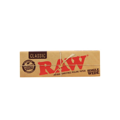 Raw classic single wide rolling paper_1