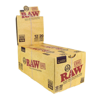 RAW Classic pre-rolled cones single size 70/45_0
