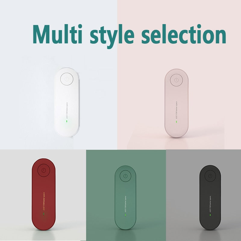 Portable Air Purifier Anion Air Purification Xiomi Air Freshener Ionizer Cleaner Dust Cigarette Smoke Remover Toilet Deodorant