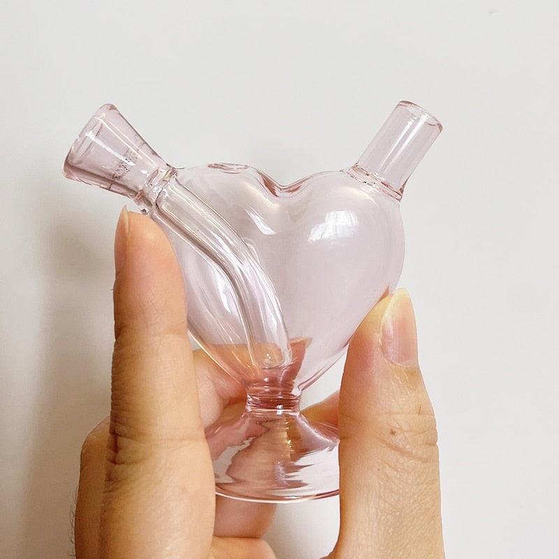 Mini Heart Water Pipe