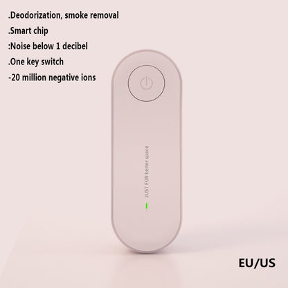 Portable Air Purifier Anion Air Purification Xiomi Air Freshener Ionizer Cleaner Dust Cigarette Smoke Remover Toilet Deodorant