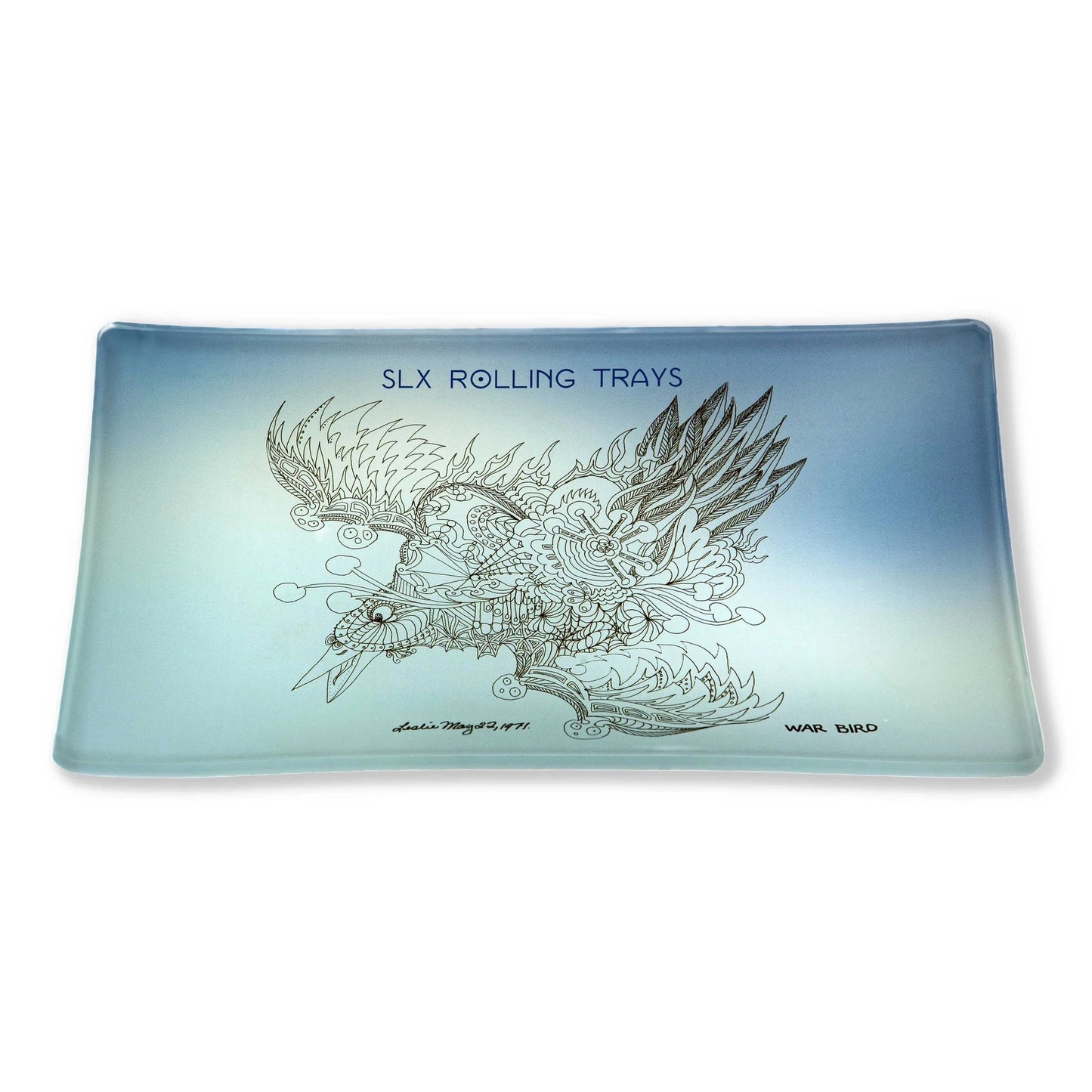 SLX | Borosilicate glass rolling Large tray_0