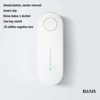 Portable Air Purifier Anion Air Purification Xiomi Air Freshener Ionizer Cleaner Dust Cigarette Smoke Remover Toilet Deodorant