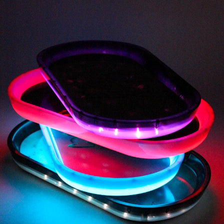 Rechargeble LED Rolling Tray Assorted designs_0