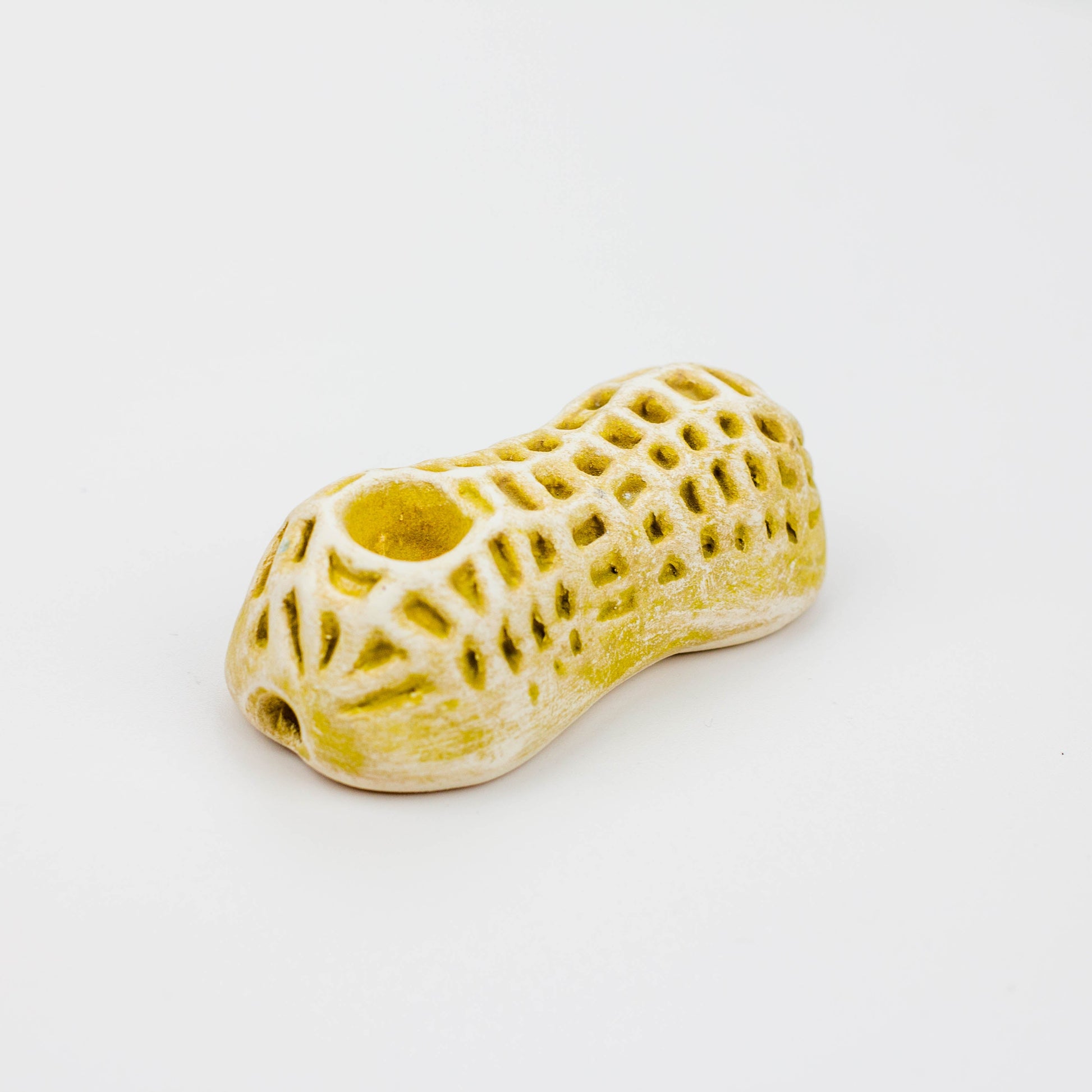 Handmade Ceramic Smoking Pipe [Peanut]_0
