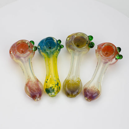 3" soft glass hand pipe [9186] Pack of 2_0