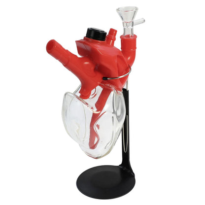 Heart Water Pipe Glass Pipe-Assorted [H260-1]_1