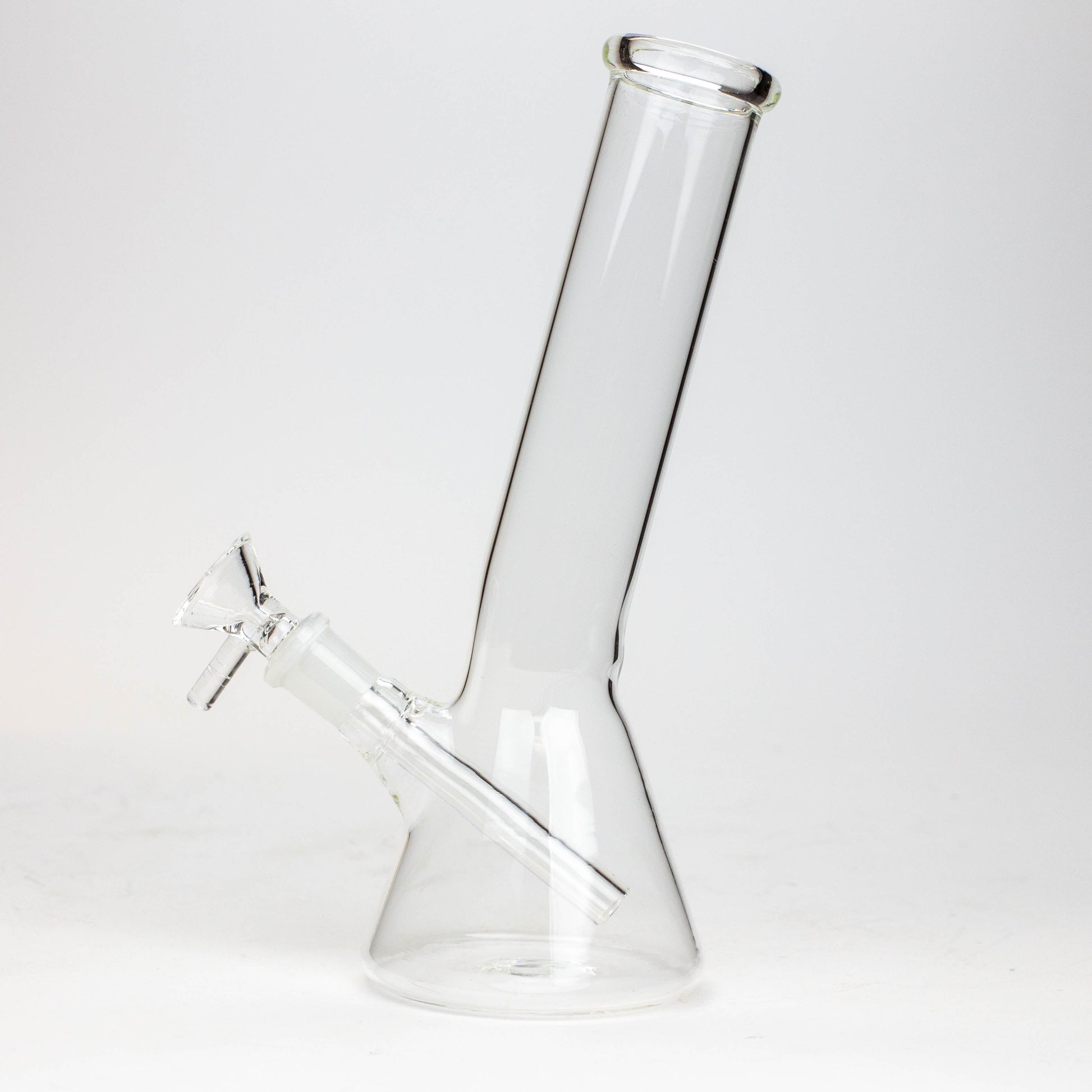 8" Clear glass beaker water bong [ WF001 ]_1