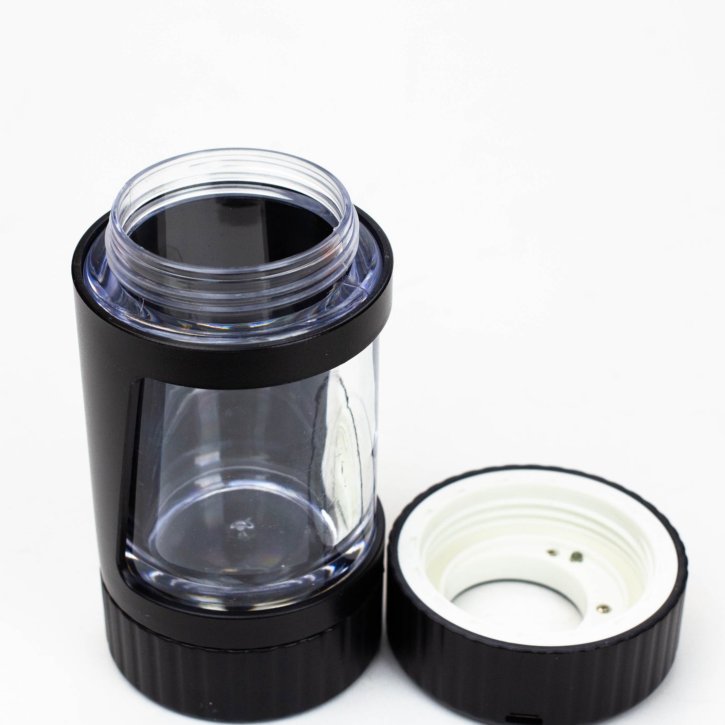 4-in-1 LED Magnify Jar with a grinder and one hitter_2