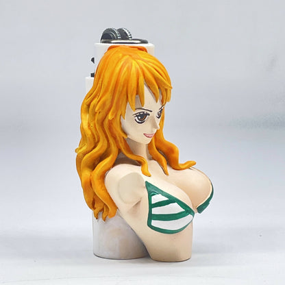 ONE PIECE Nami Character 3D Lighter Case for Mini Clipper lighter_2