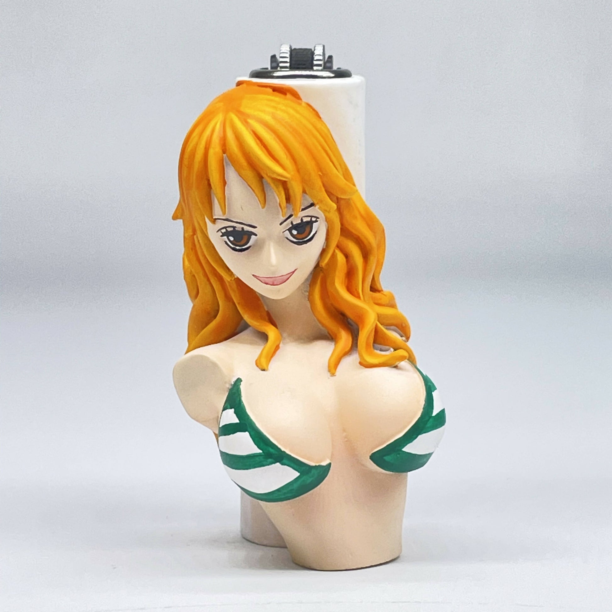 ONE PIECE Nami Character 3D Lighter Case for Mini Clipper lighter_0