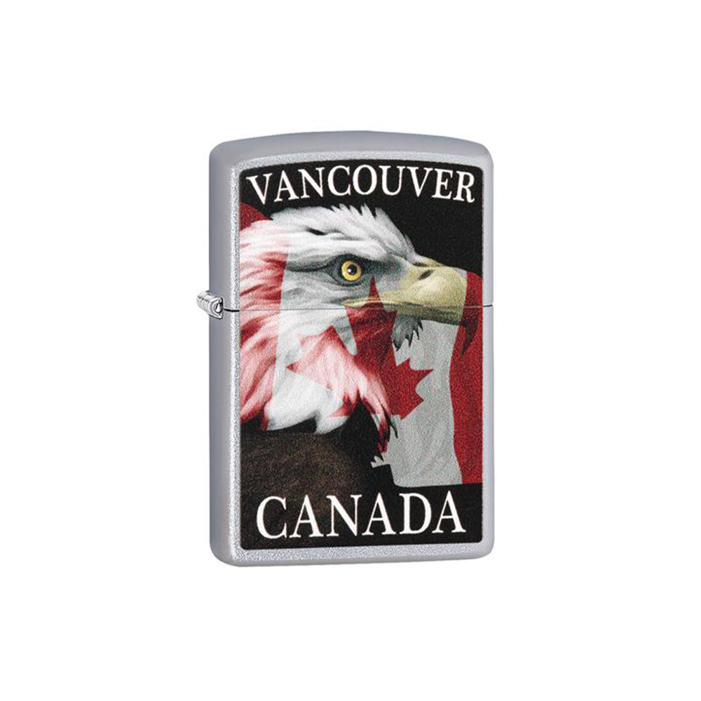 Zippo 205 Canada Vancouver Eagle Design_3