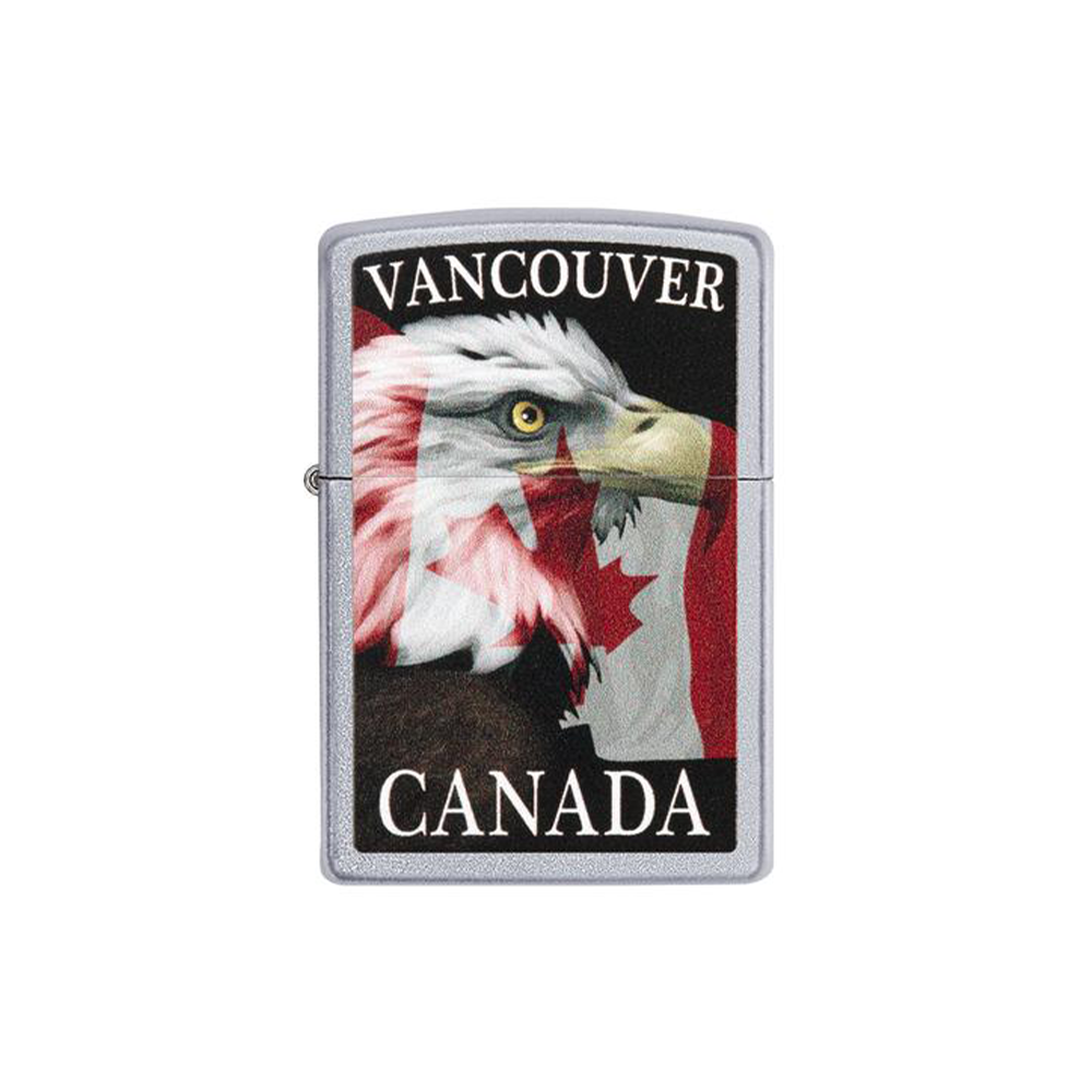 Zippo 205 Canada Vancouver Eagle Design_1
